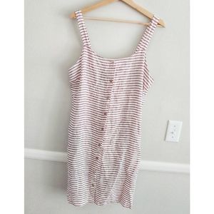 Artisan NY 100 percent linen striped dress